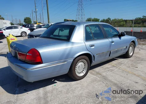 1998 Mercury Grand Marquis из США, поврежденный, VIN 2MEFM75WXWX602515